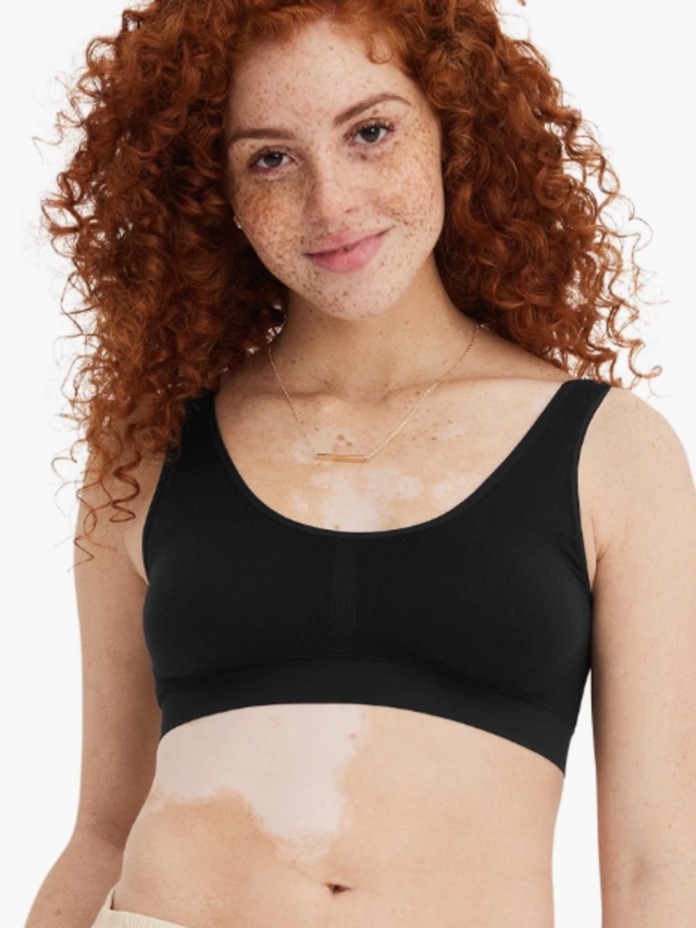 Jockey Women's Bra Modern Micro Stretch Seamfree Bralette Size S Black 12644